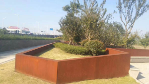 杜尔伯特耐候钢挡土墙